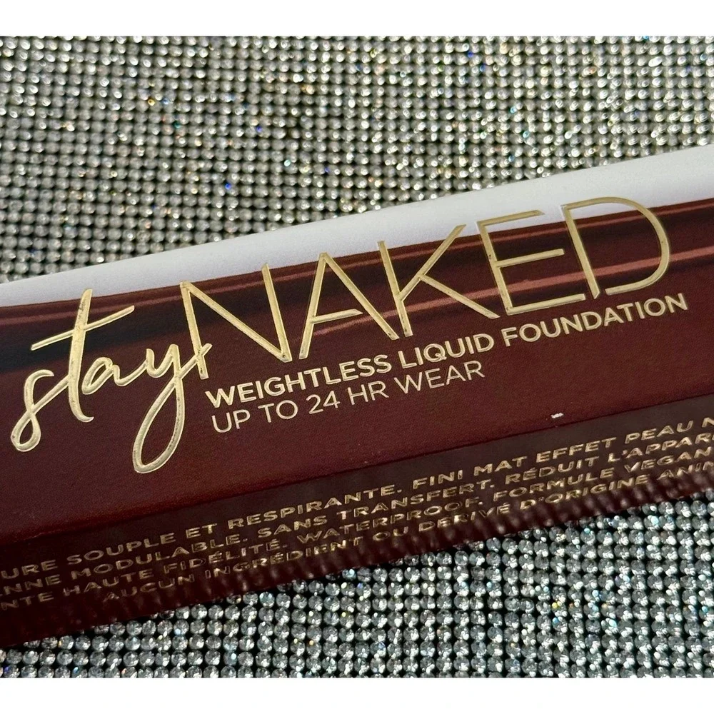 Urban Decay Stay Naked Weightless Liquid Foundation 90WR Ultra Deep Warm Red New